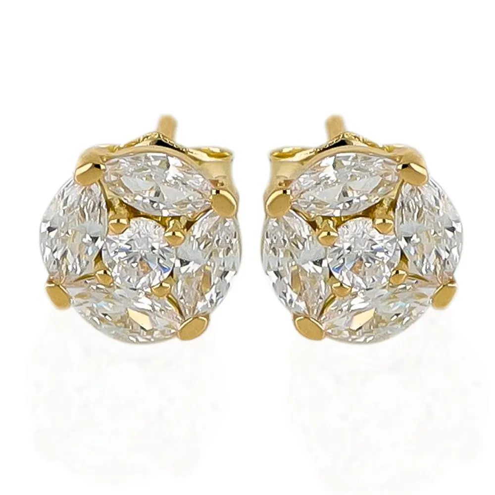 ARETES MARQUISE COLECCIÓN BASICS