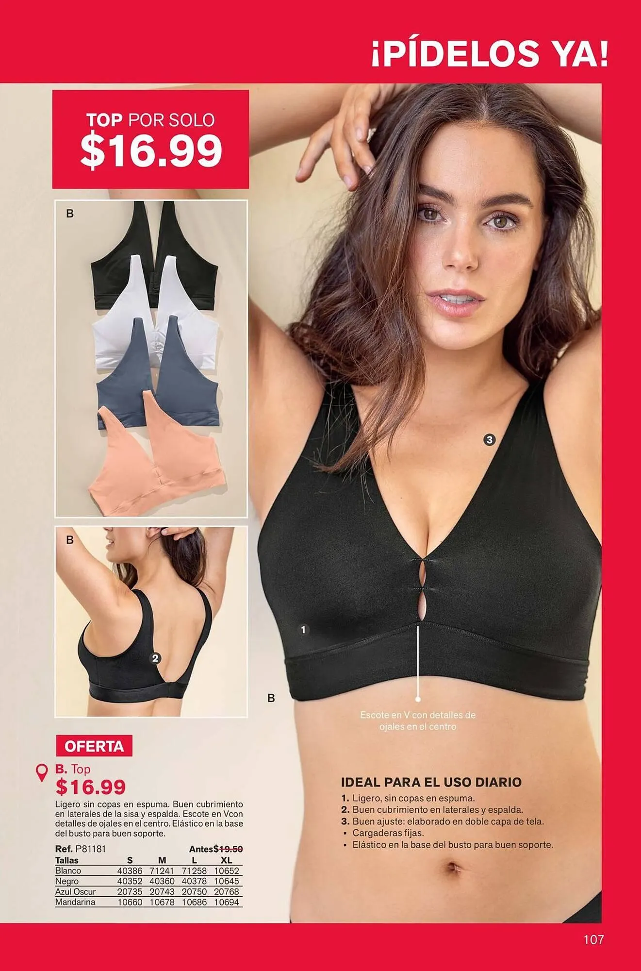 Catalogo de Catálogo Leonisa 4 de agosto al 31 de diciembre 2025 - Pag 107
