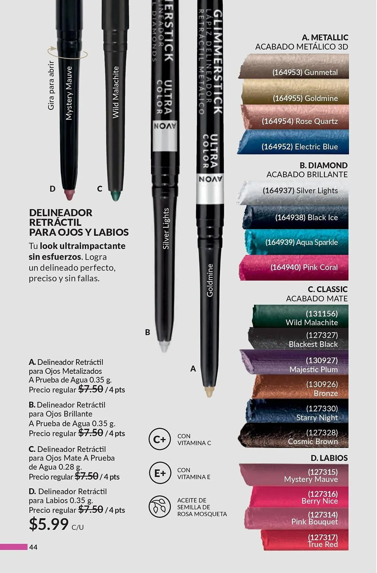 Catalogo de Catálogo AVON 20 de diciembre al 8 de febrero 2025 - Pag 44