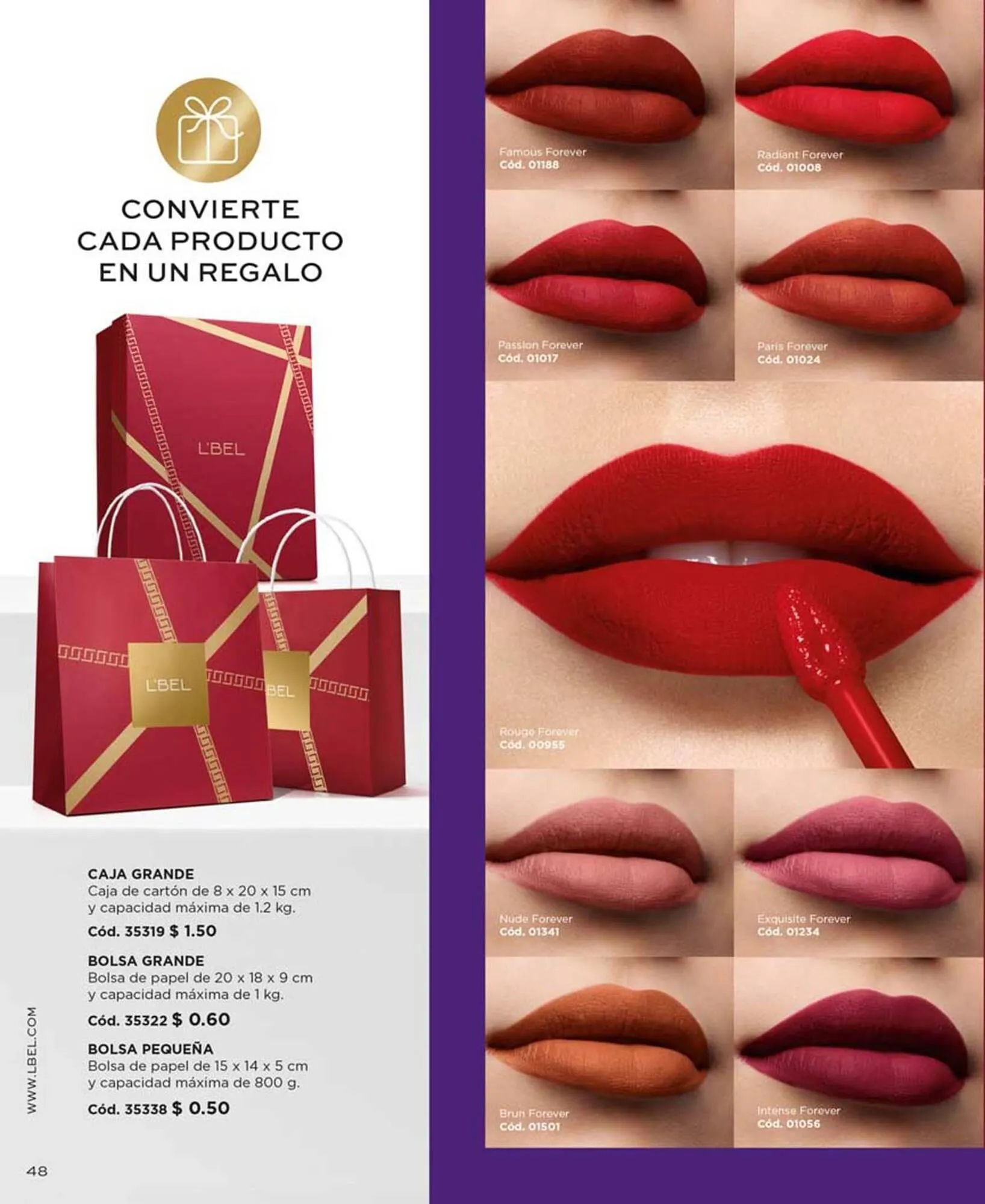 Catalogo de Catálogo L'bel 23 de octubre al 20 de noviembre 2023 - Pag 48