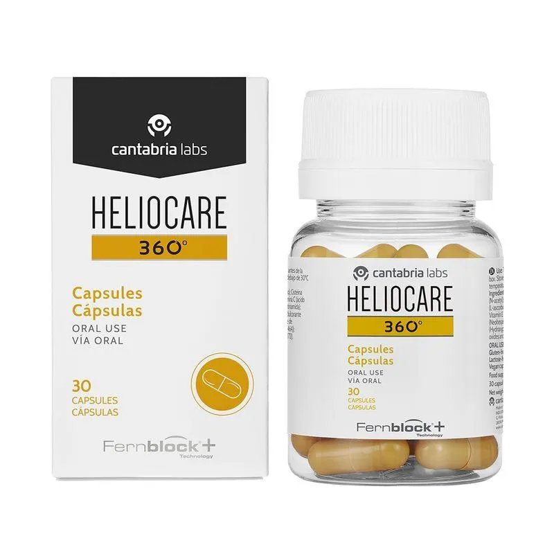 Heliocare 360 Cápsulas 500 mg 30 Unidades
