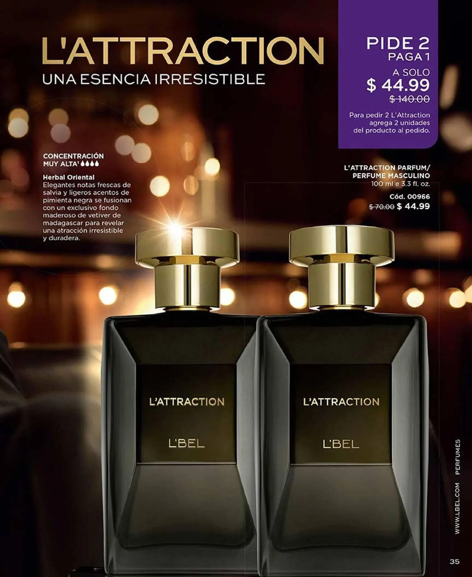 Catalogo de Catálogo L'bel 9 de octubre al 31 de diciembre 2025 - Pag 35