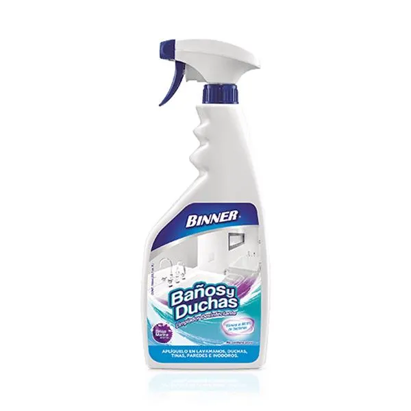 Limpiador Desinfectante de Baños y Duchas Binner 500 ml