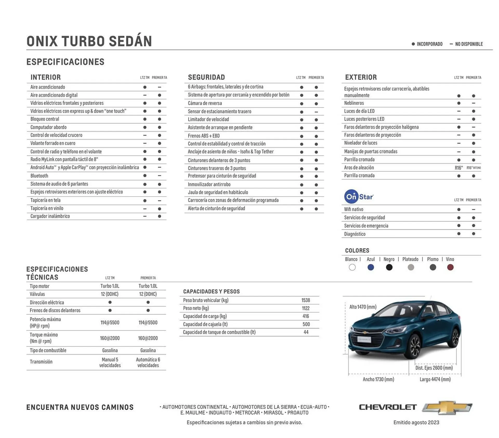 Catalogo de Catálogo Chevrolet 12 de octubre al 30 de junio 2024 - Pag 2