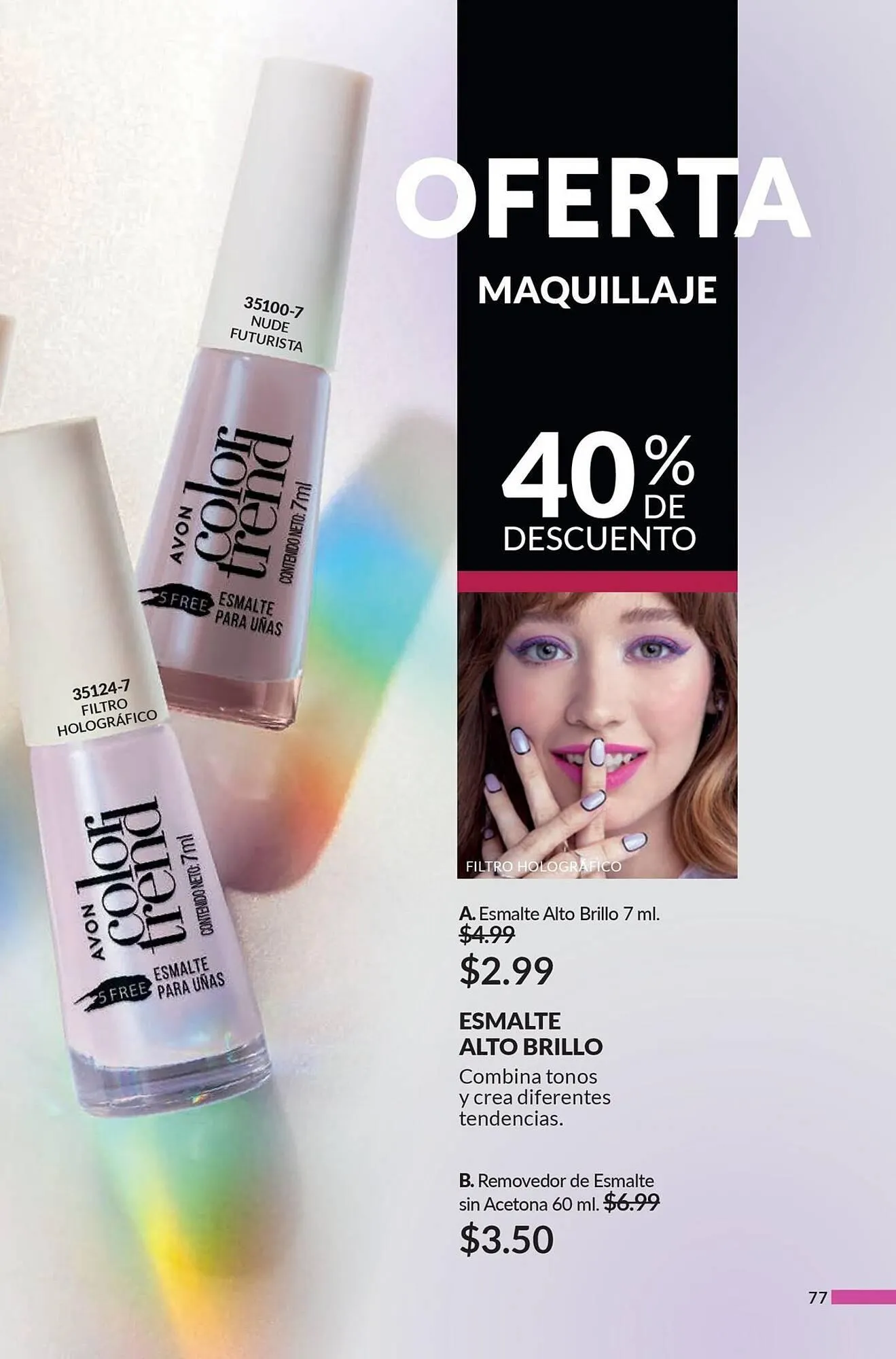Catalogo de Catálogo AVON 6 de febrero al 16 de marzo 2024 - Pag 77