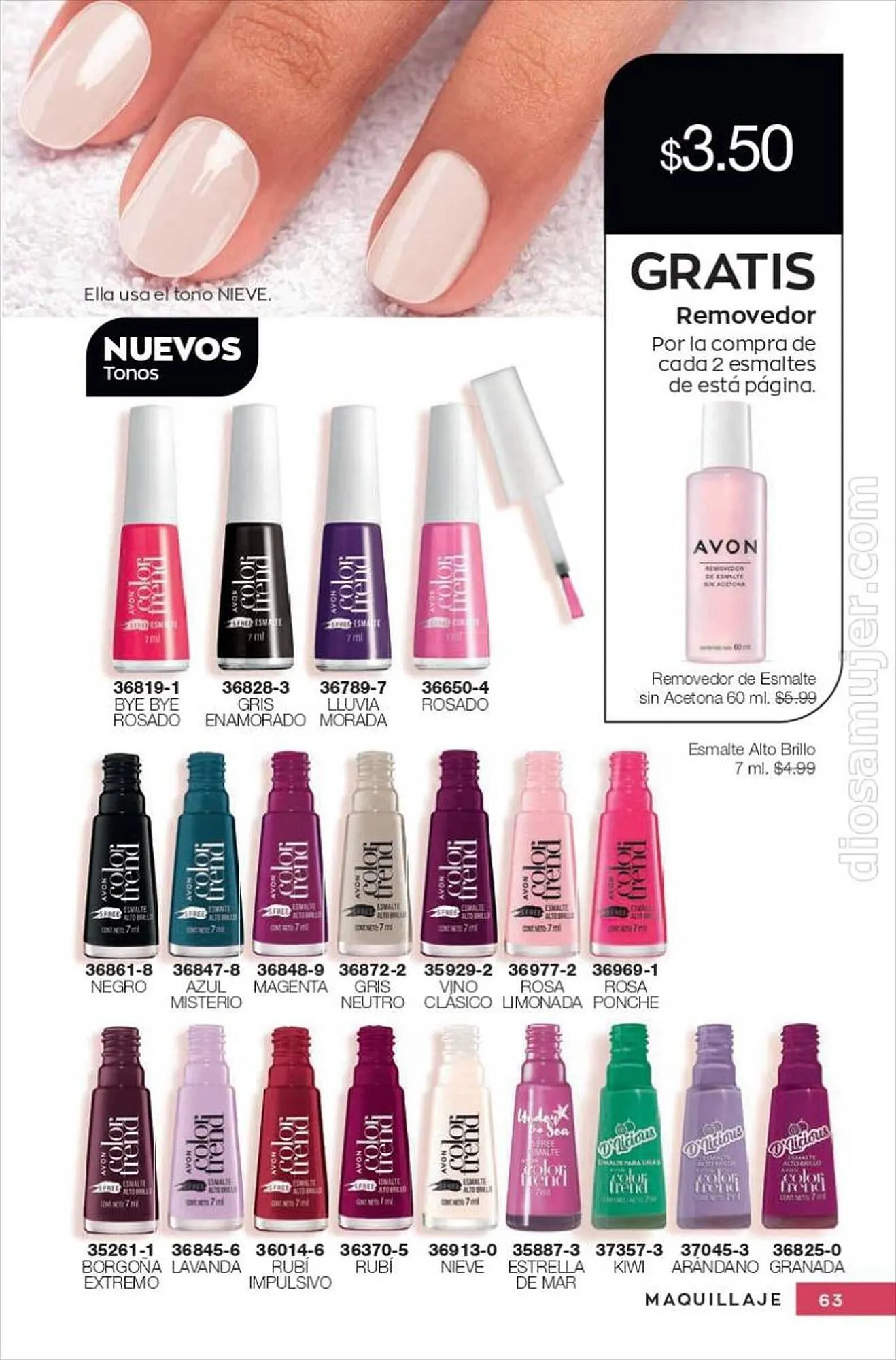 Catalogo de Catálogo AVON 31 de agosto al 11 de septiembre 2023 - Pag 63