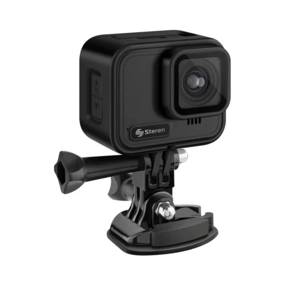 Cámara Deportiva Steren CAM-800 P86396 | 4K Wifi 30Fps Color Negro