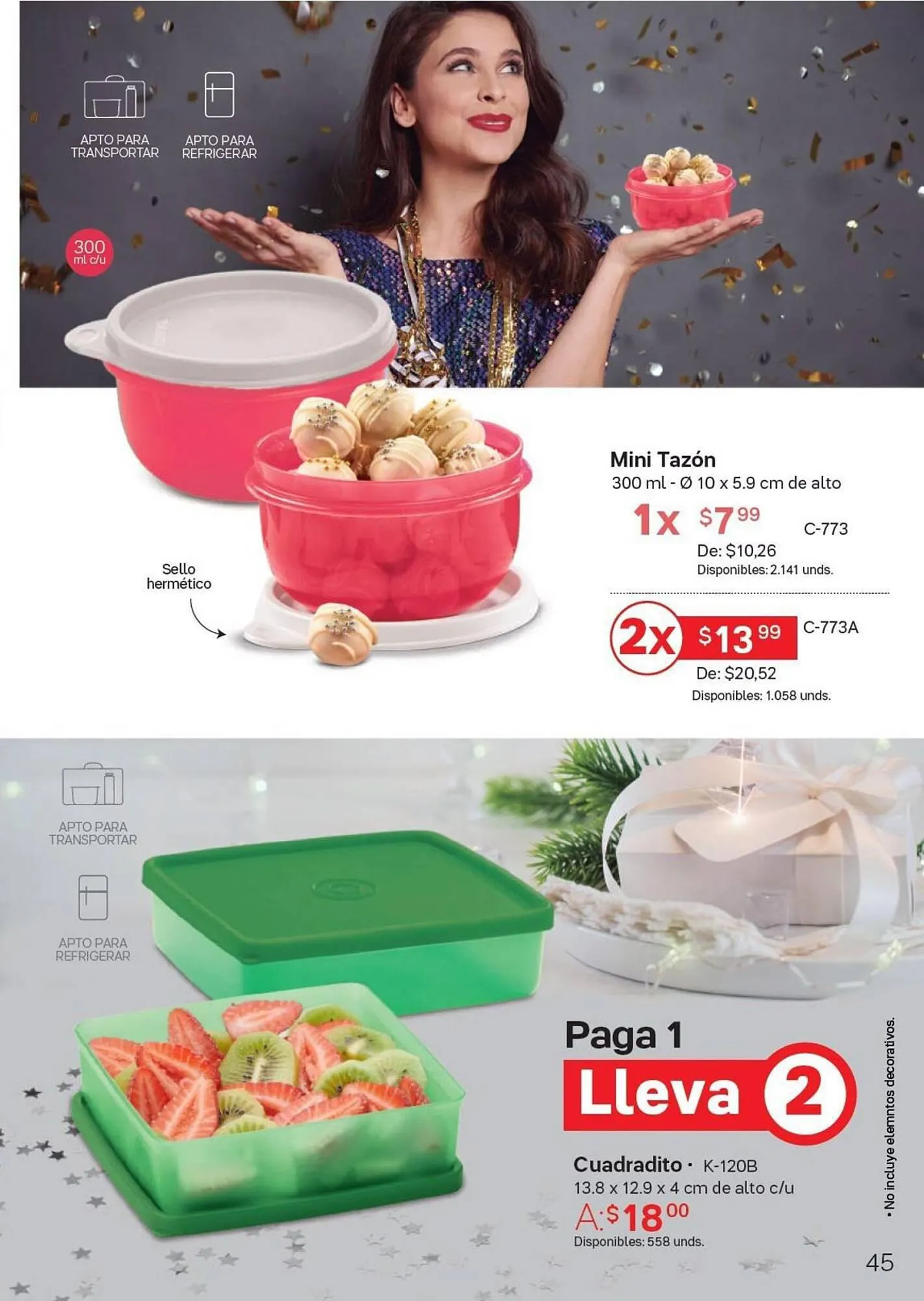 Catalogo de Catálogo Tupperware 24 de noviembre al 31 de diciembre 2023 - Pag 39