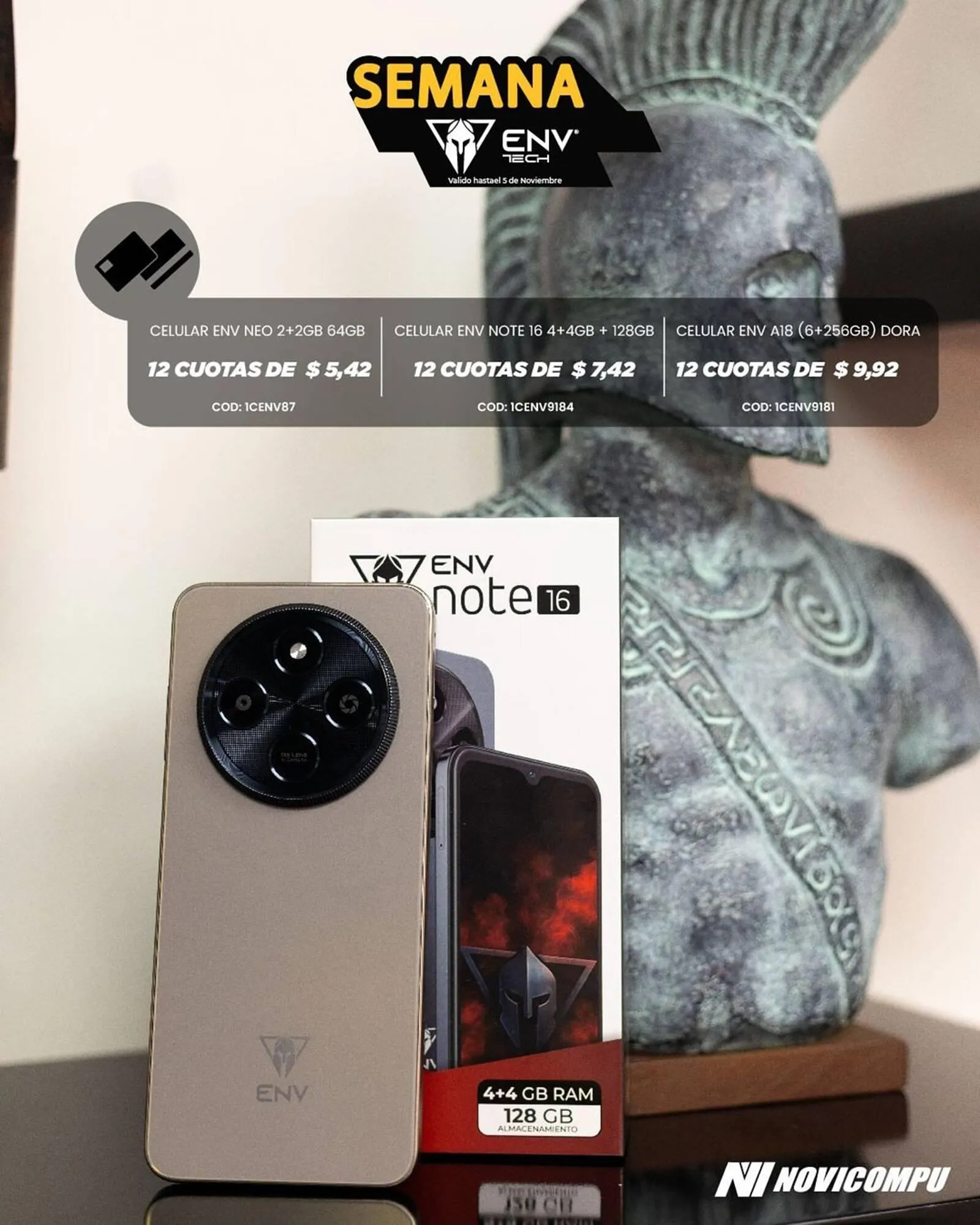 Catalogo de Catálogo Novicompu 30 de octubre al 9 de noviembre 2025 - Pag 3