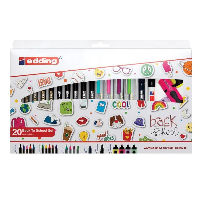 Set Marcadores Juego x 20 Un