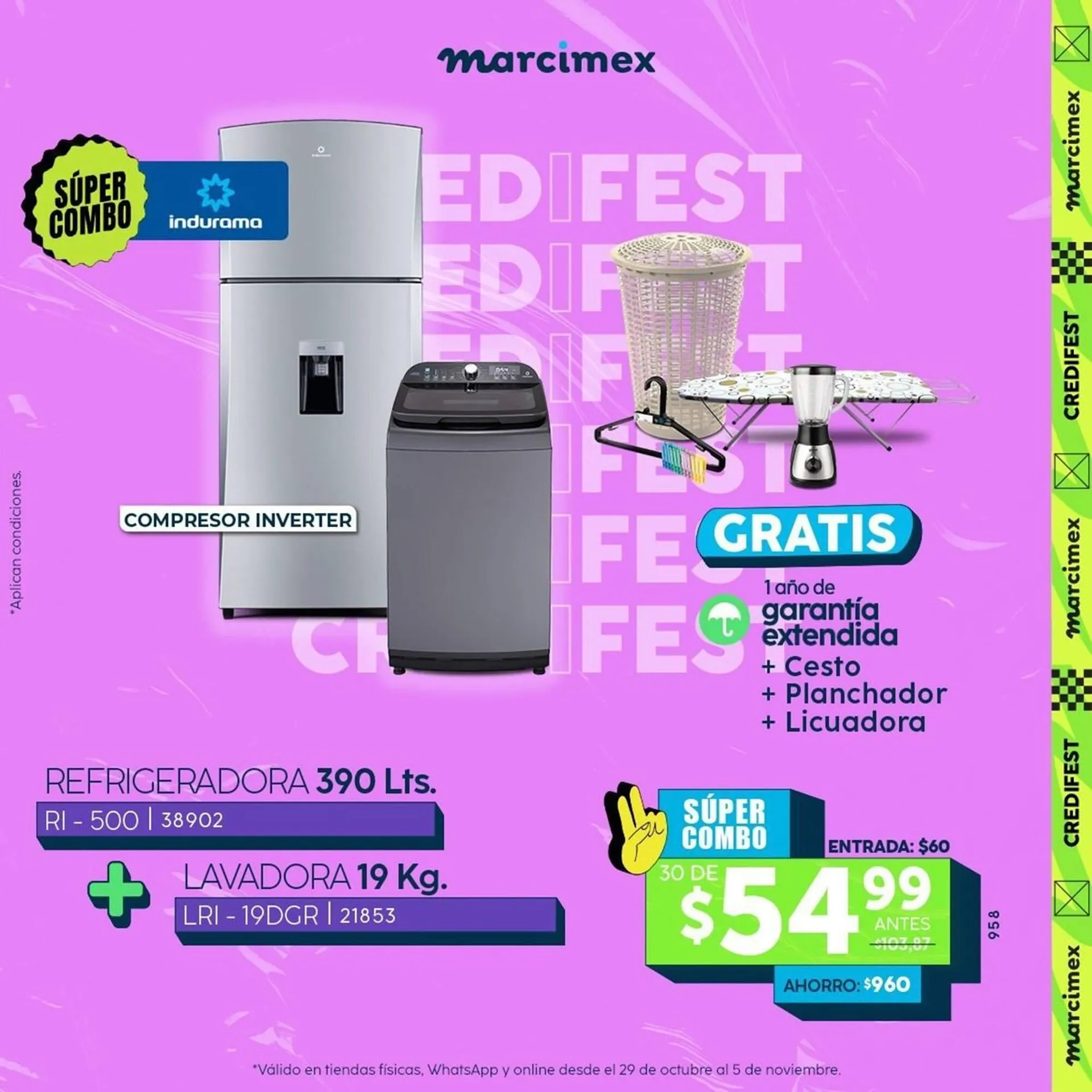 Catalogo de Catálogo Marcimex 29 de octubre al 5 de noviembre 2024 - Pag 5