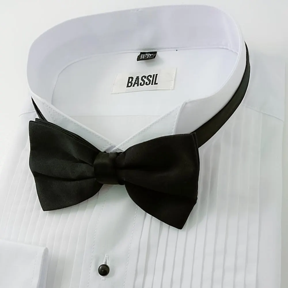 CAMISA SMOKING FESTONADA CUELLO PAJARITO