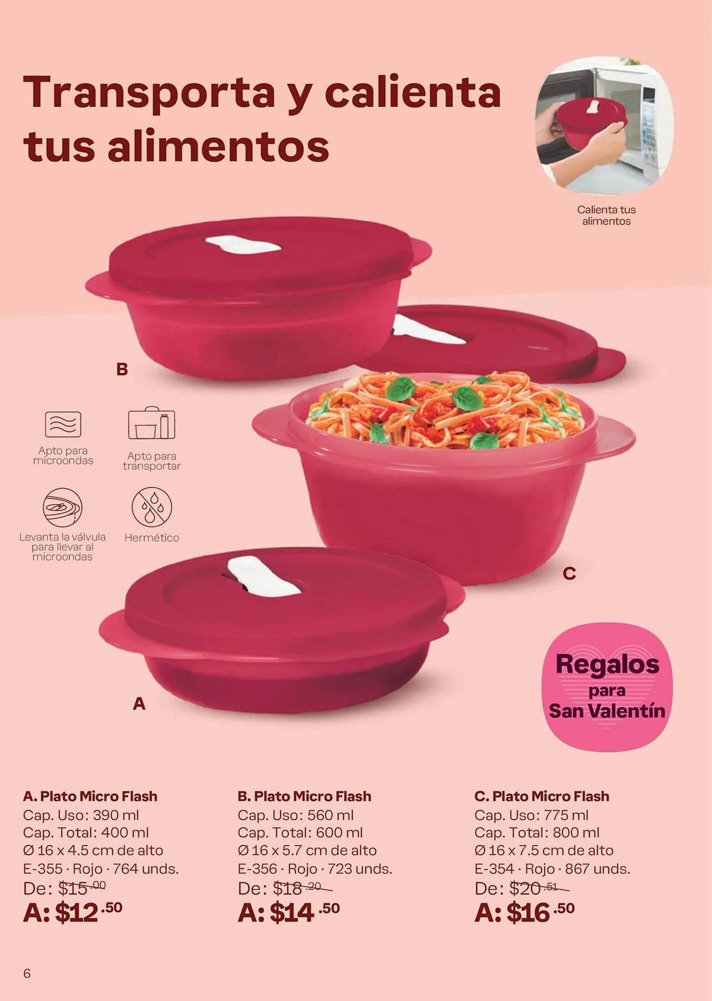 Catalogo de Catálogo Tupperware 30 de enero al 23 de febrero 2024 - Pag 6