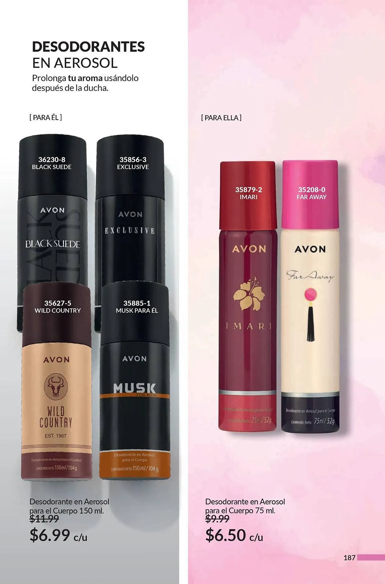 Catalogo de Catálogo AVON 22 de noviembre al 23 de diciembre 2023 - Pag 187