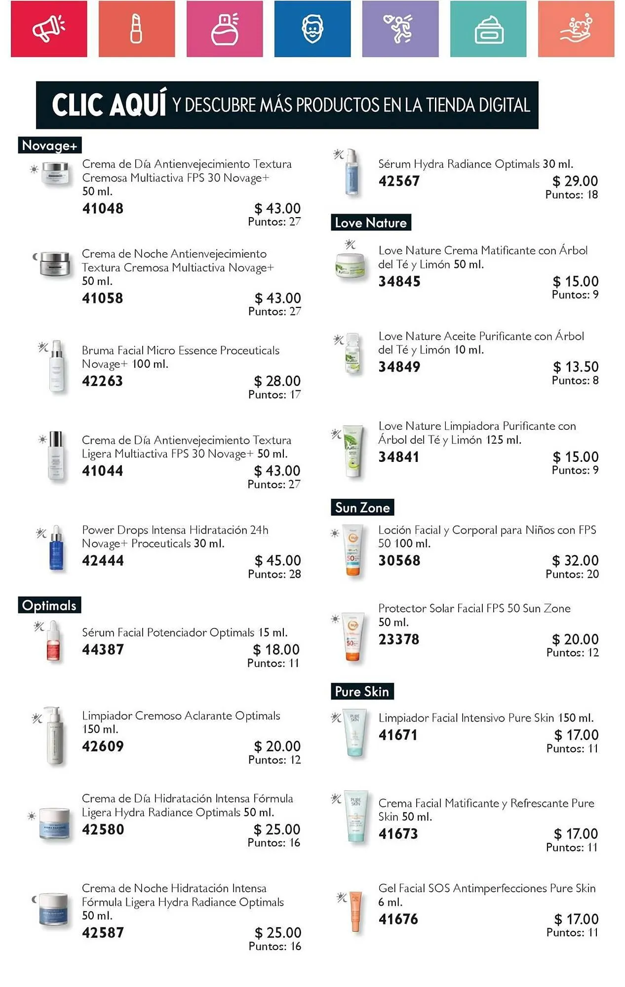 Catalogo de Catálogo Oriflame 30 de diciembre al 17 de enero 2025 - Pag 62