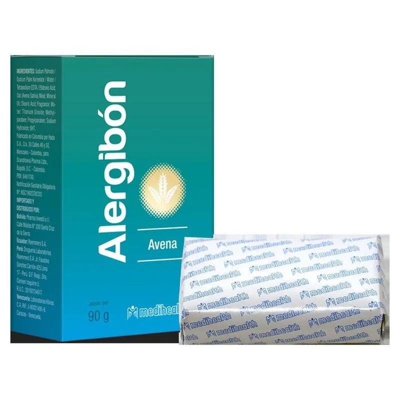 Alergibon Jabón en Barra Avena 90 g