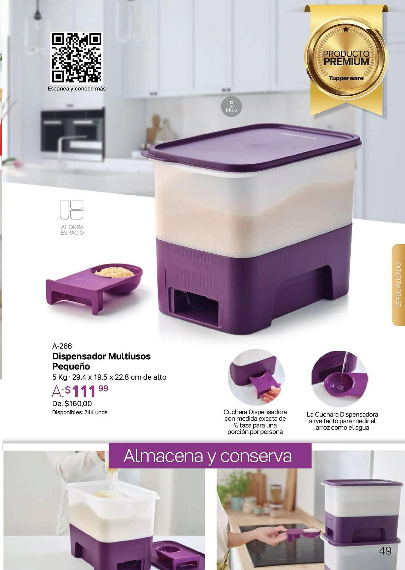 Catalogo de Catálogo Tupperware 6 de octubre al 31 de diciembre 2023 - Pag 49