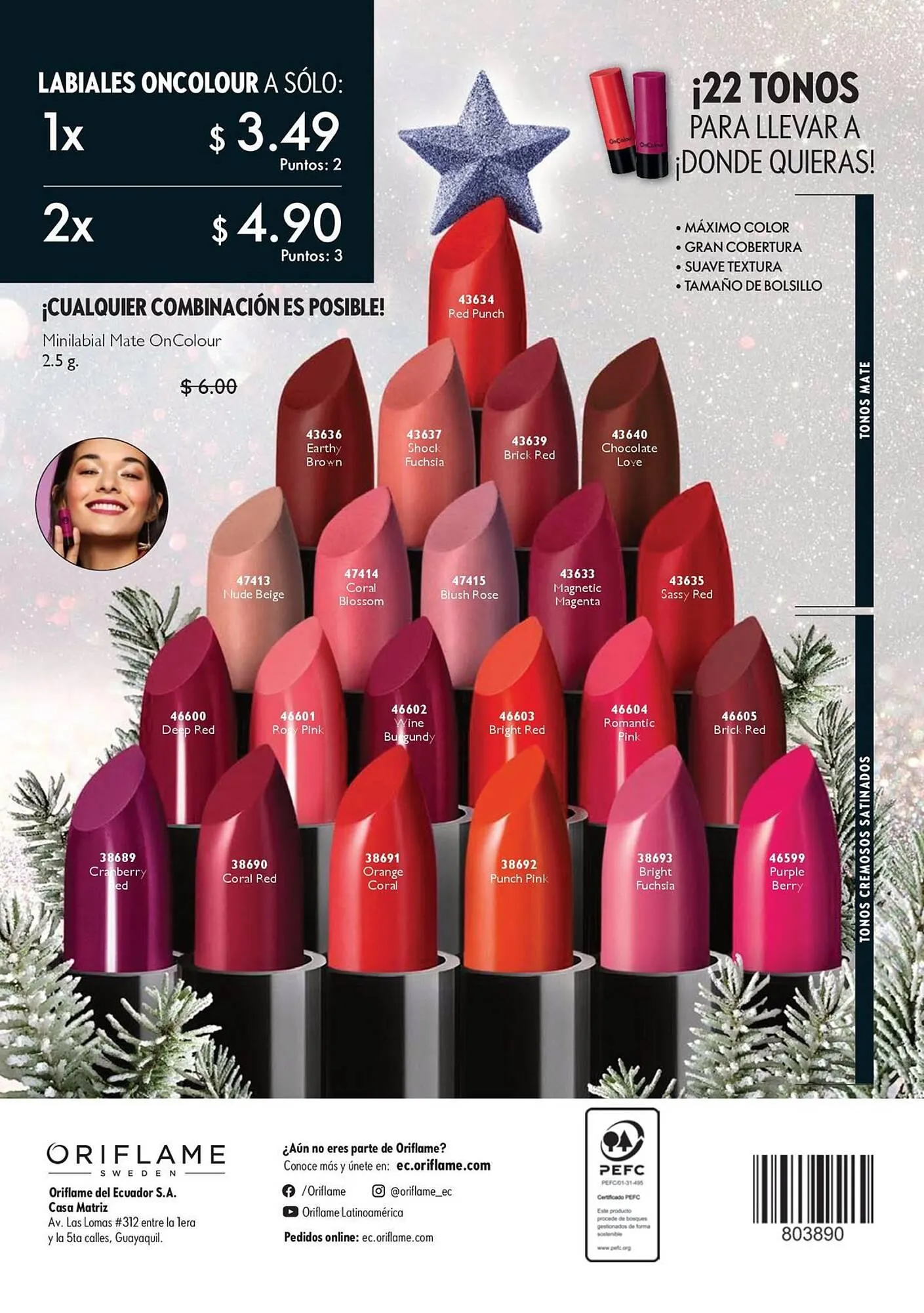 Catalogo de Catálogo Oriflame 6 de diciembre al 26 de diciembre 2025 - Pag 132