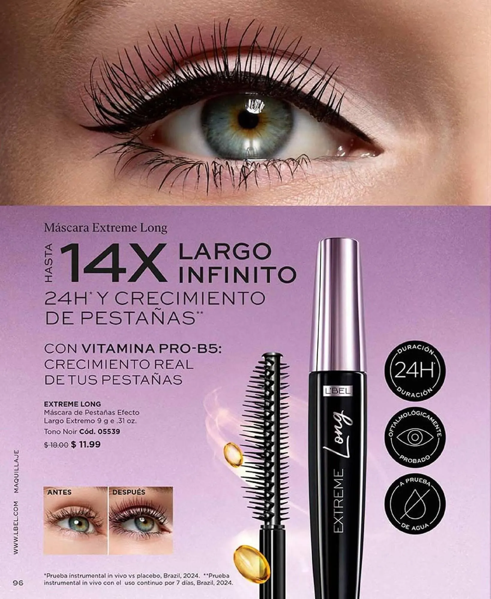 Catalogo de Catálogo L'bel 21 de enero al 28 de febrero 2025 - Pag 96