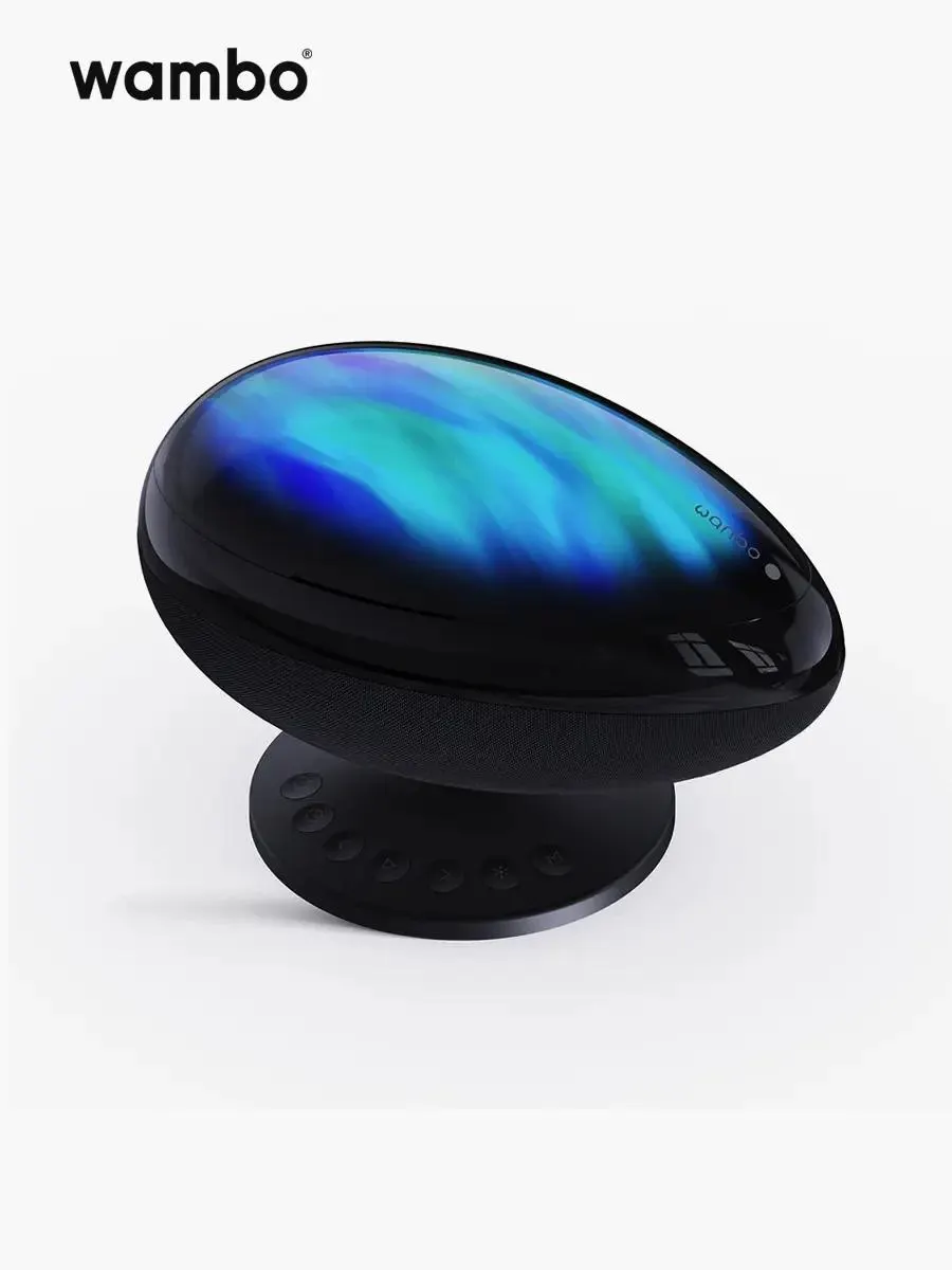 Cápsula Galaxy Luz Wanbo - Proyector de Luz Nocturna | Negro