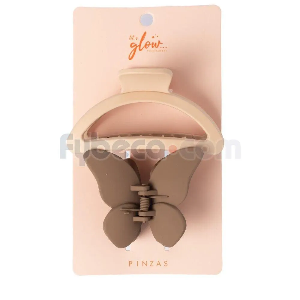 Set De Pinzas Mariposa Para Cabello 2 Unidades