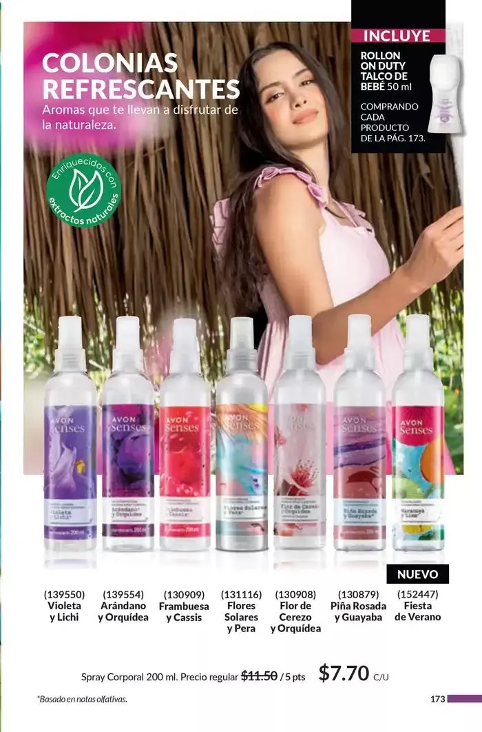 Catalogo de Refrescante Hidración y Beneficios C/15 25 de septiembre al 17 de octubre 2024 - Pag 173