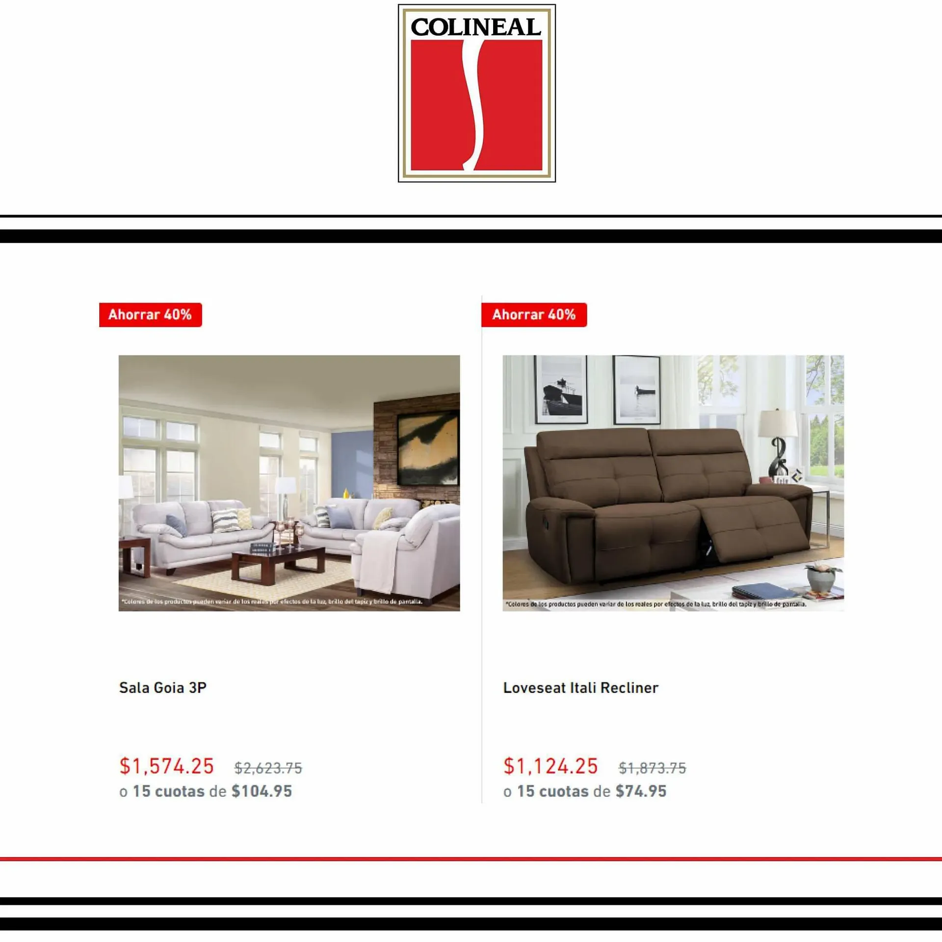 Catalogo de Catálogo Colineal 26 de septiembre al 2 de octubre 2023 - Pag 1