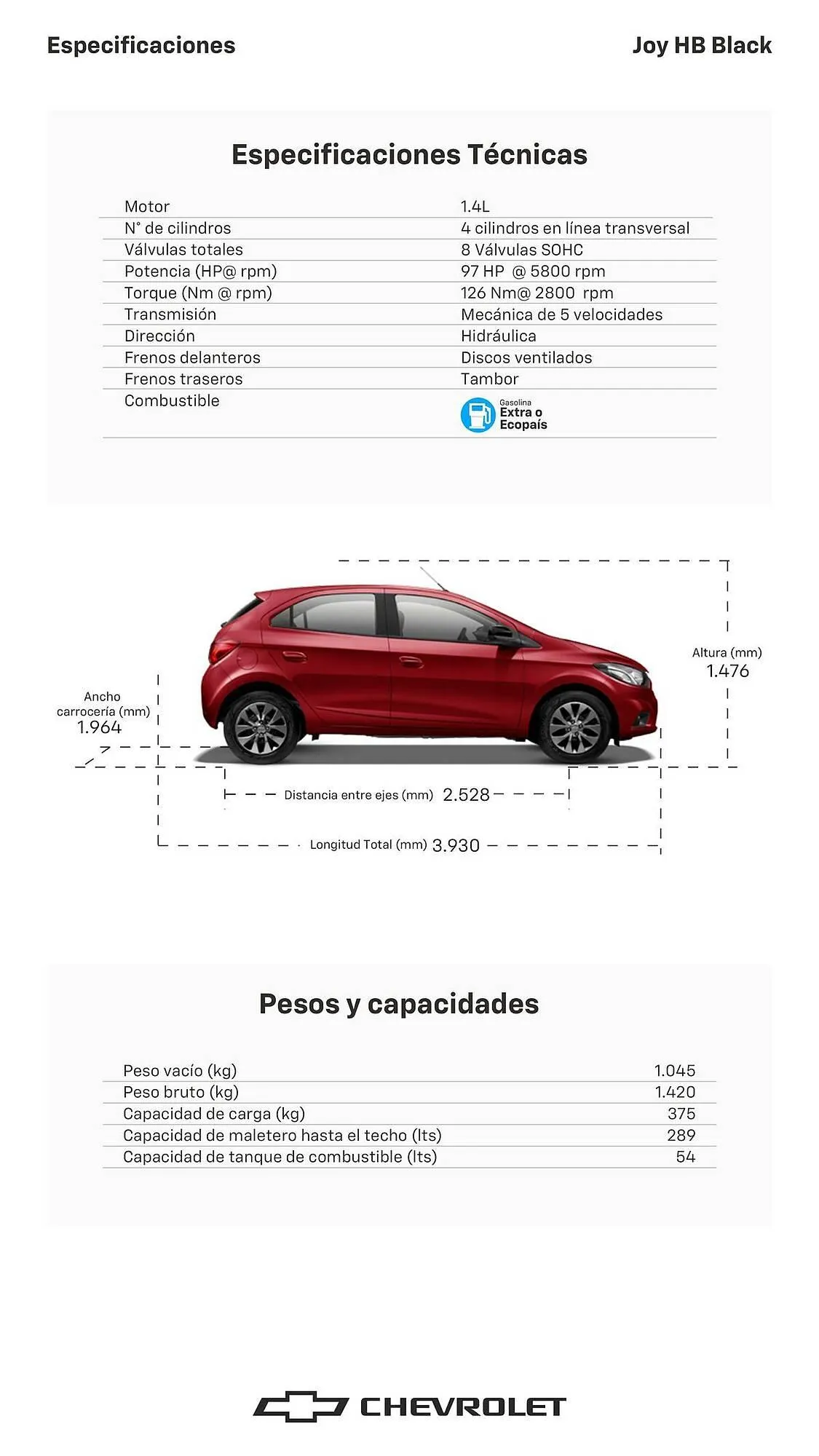 Catalogo de Catálogo Chevrolet 31 de octubre al 30 de junio 2025 - Pag 2