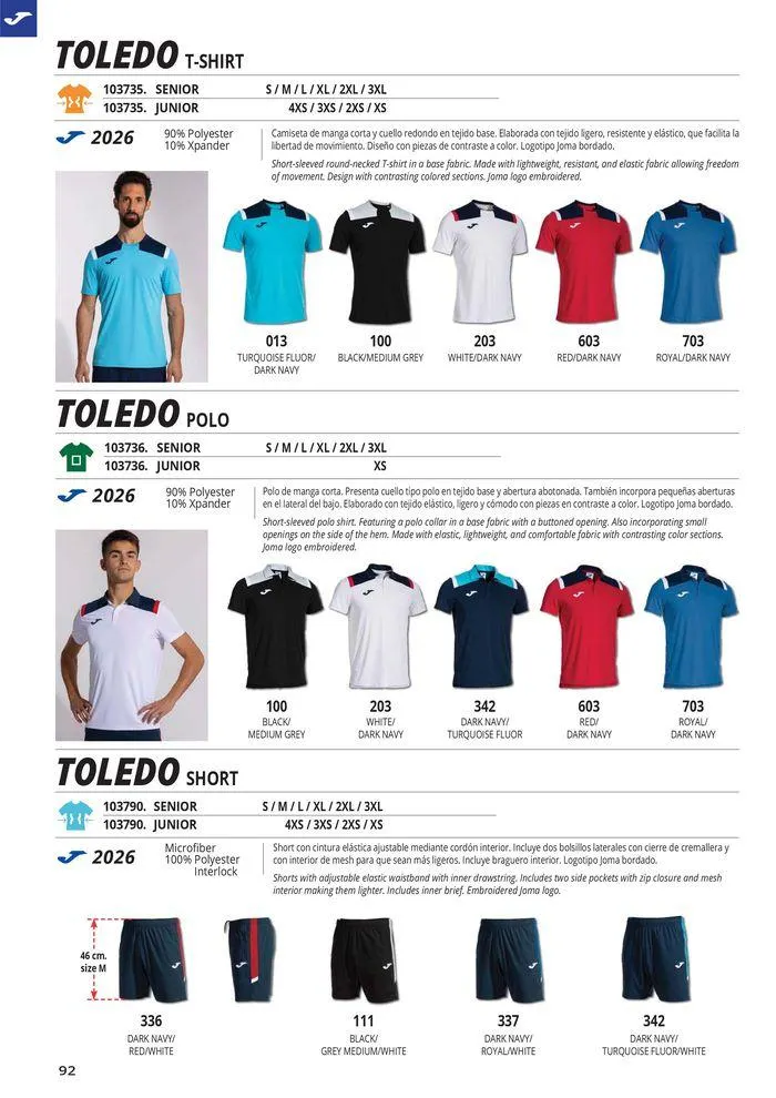 Catalogo de Teamwear Collection 2024  8 de mayo al 31 de diciembre 2024 - Pag 92