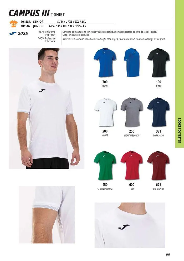 Catalogo de Teamwear Collection 2024 8 de mayo al 31 de diciembre 2024 - Pag 99