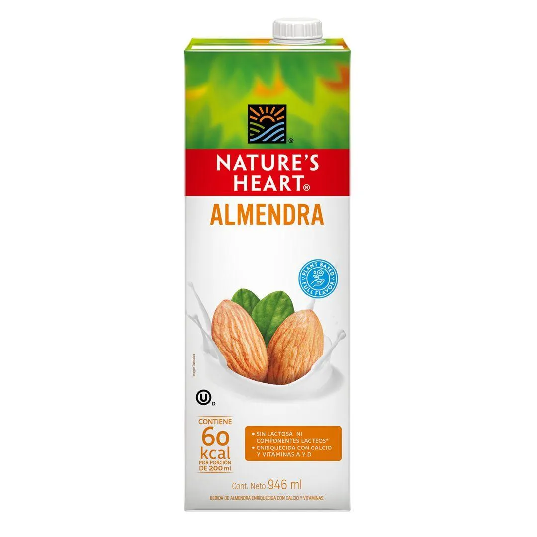 Bebida de Almendra Nature’s Heart Cartón 946ml