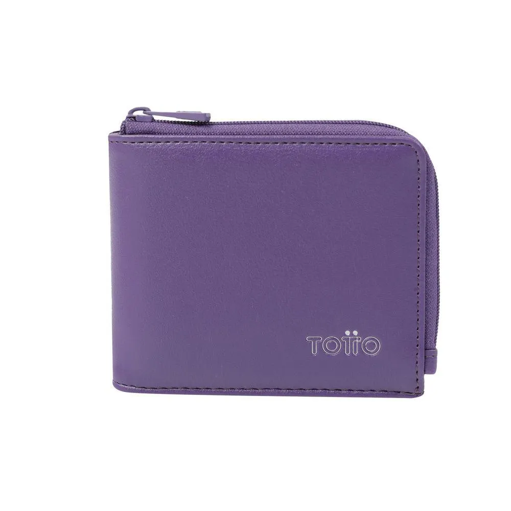 Billetera para Mujer Trifold - Morado