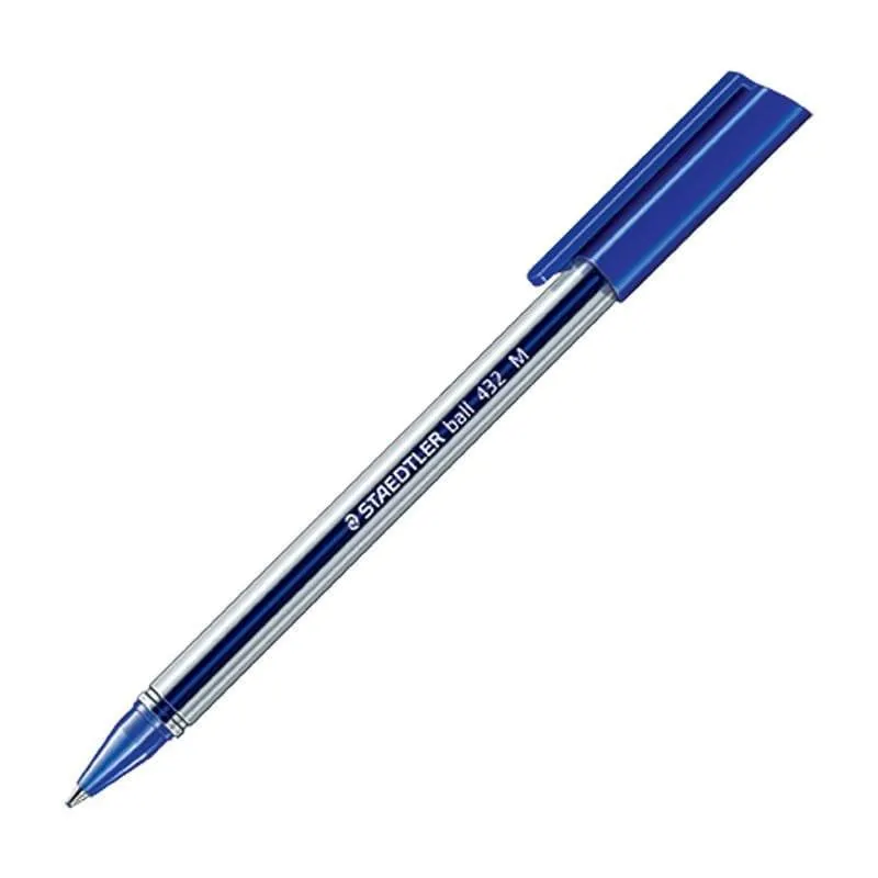 Bolígrafo Punta Fina Azul Aceite 4320 F3 Ball Staedtler