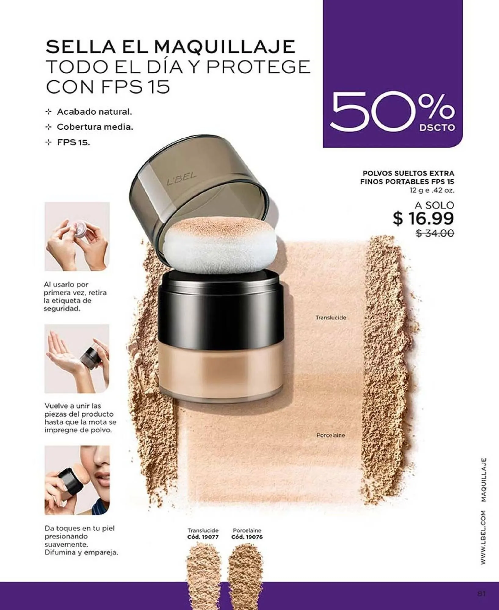 Catalogo de Catálogo L'bel 17 de diciembre al 31 de diciembre 2026 - Pag 81