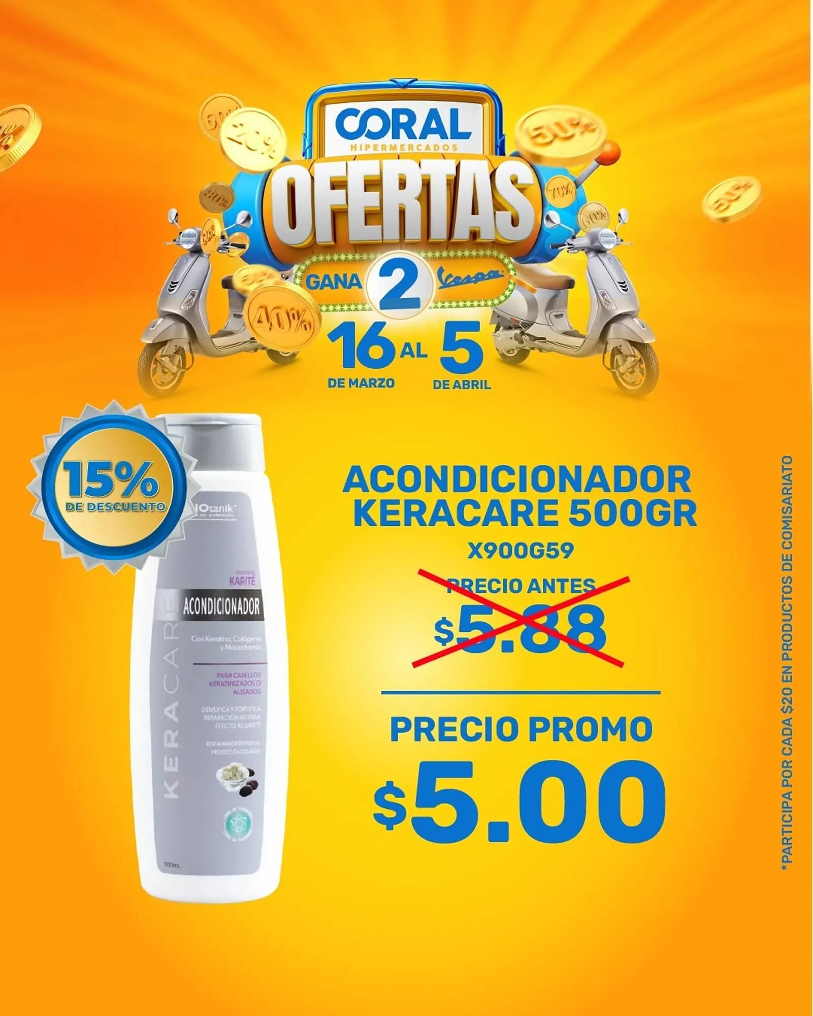 Catalogo de Catálogo Coral Hipermercados 16 de marzo al 5 de abril 2026 - Pag 1