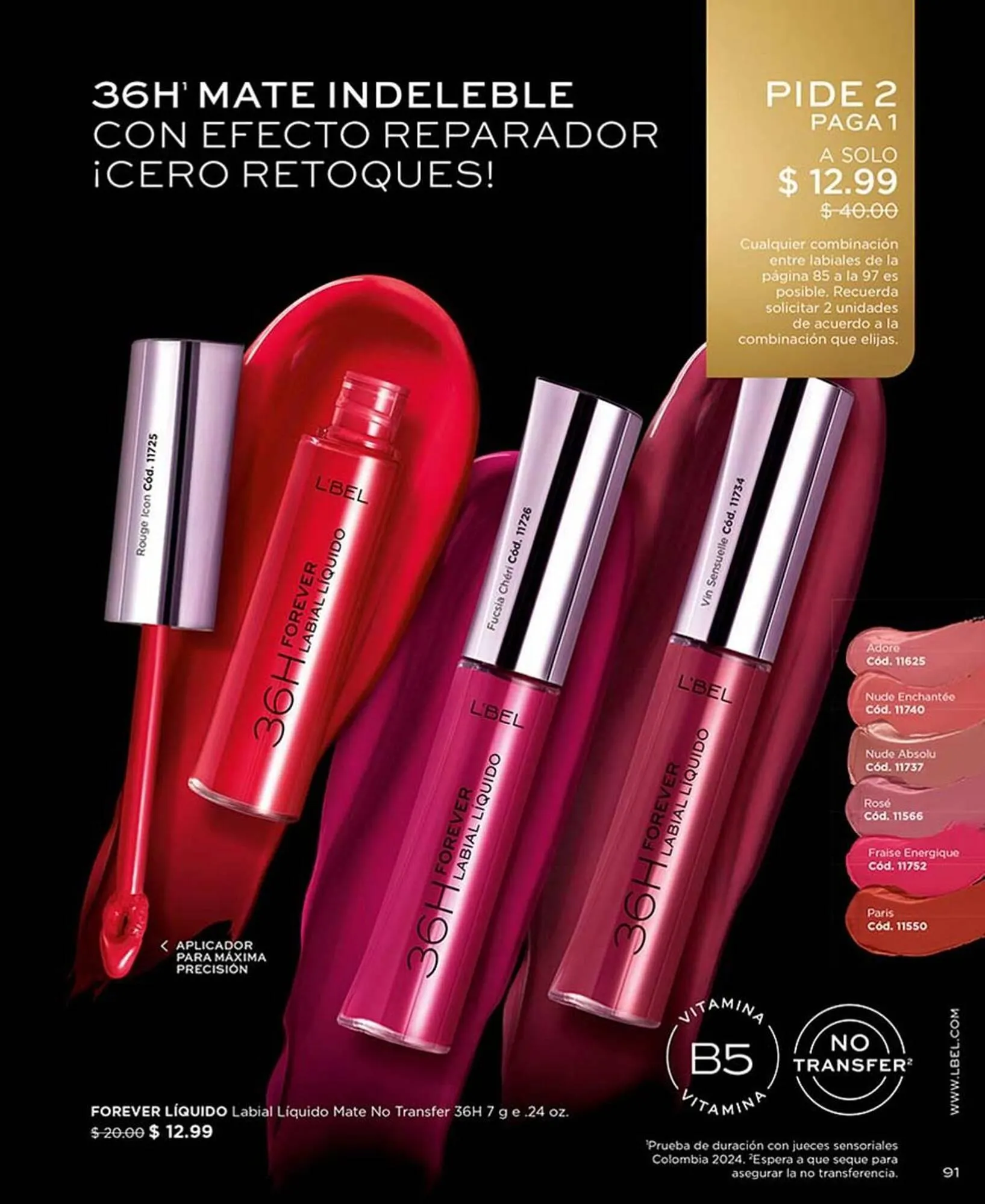 Catalogo de Catálogo L'bel 14 de abril al 10 de mayo 2026 - Pag 91