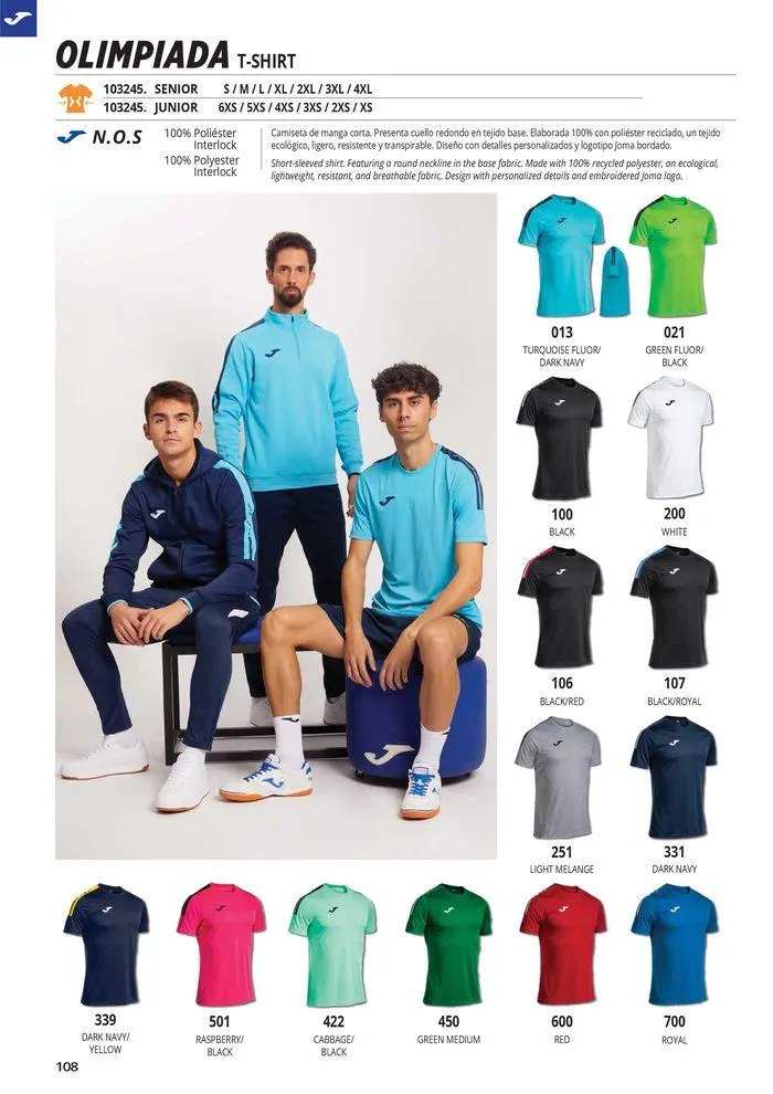 Catalogo de Teamwear Collection 2024  8 de mayo al 31 de diciembre 2024 - Pag 108