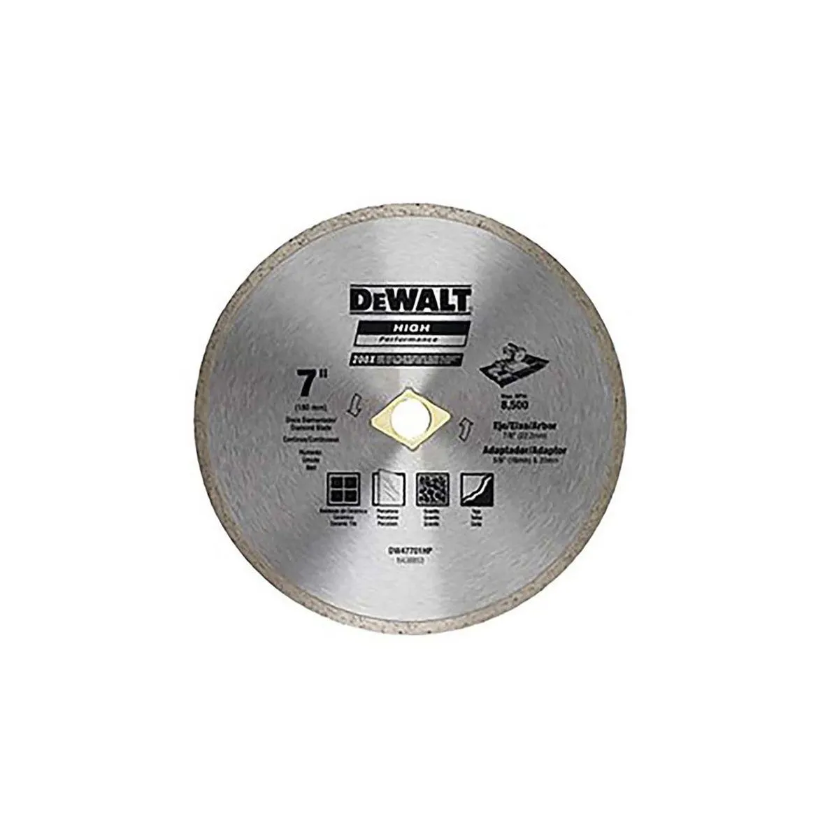Disco Diamante Continuo 7" Dewalt - DEWALT