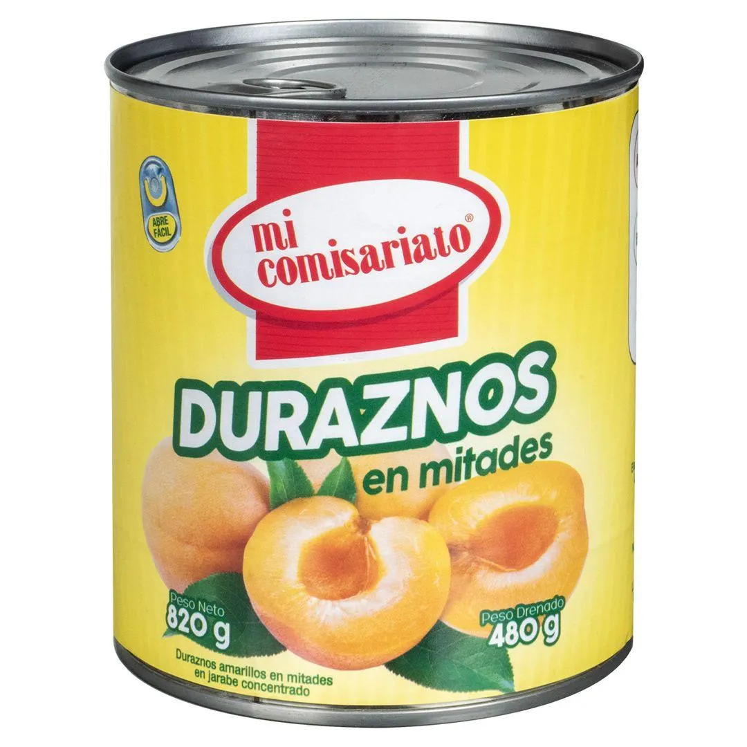 Durazno en Mitad Mi Comisariato 820g