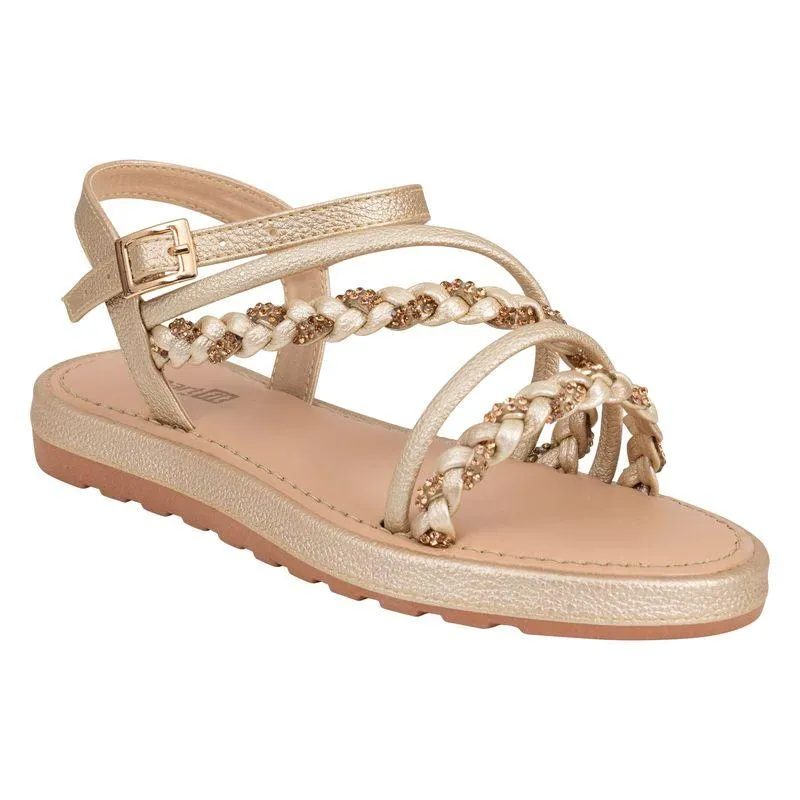 Sandalias planas para niña