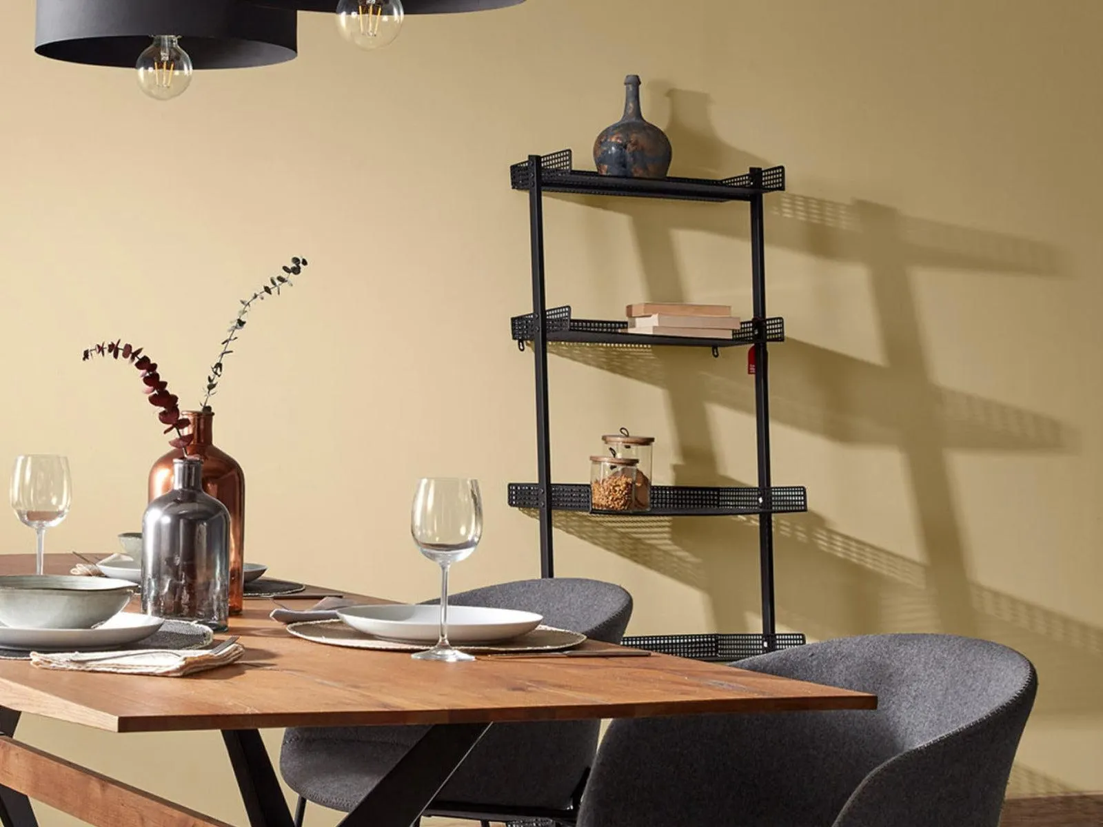 Estanteria Tulson Metal Negro