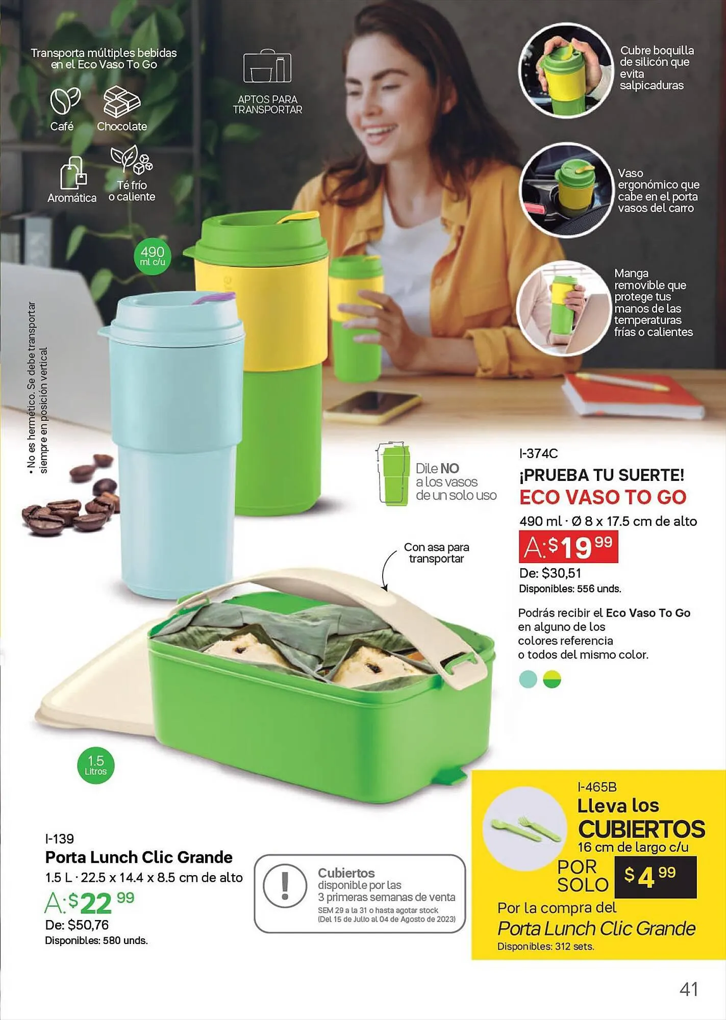 Catalogo de Catálogo Tupperware 10 de julio al 31 de julio 2023 - Pag 41