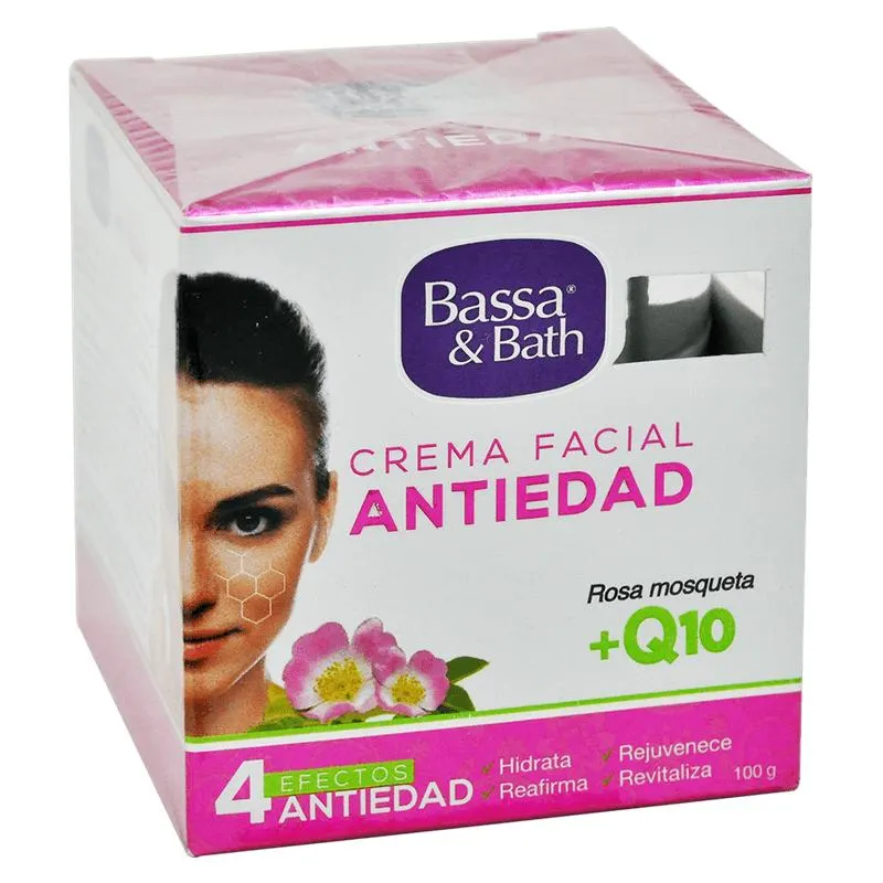 Bassa Crema Antiedad+Q10 Caja 100 g