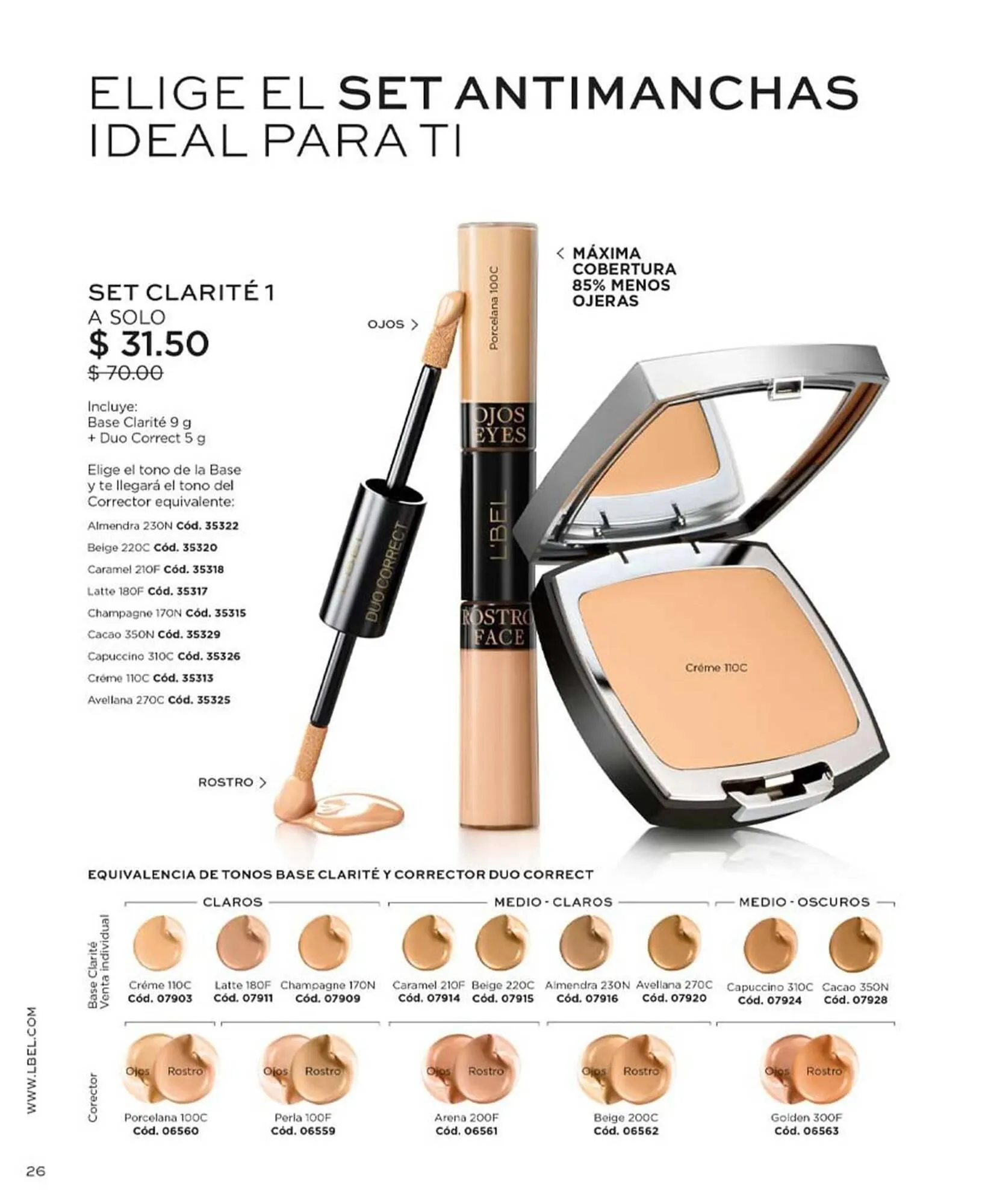 Catalogo de Catálogo L'bel 30 de noviembre al 21 de enero 2024 - Pag 26