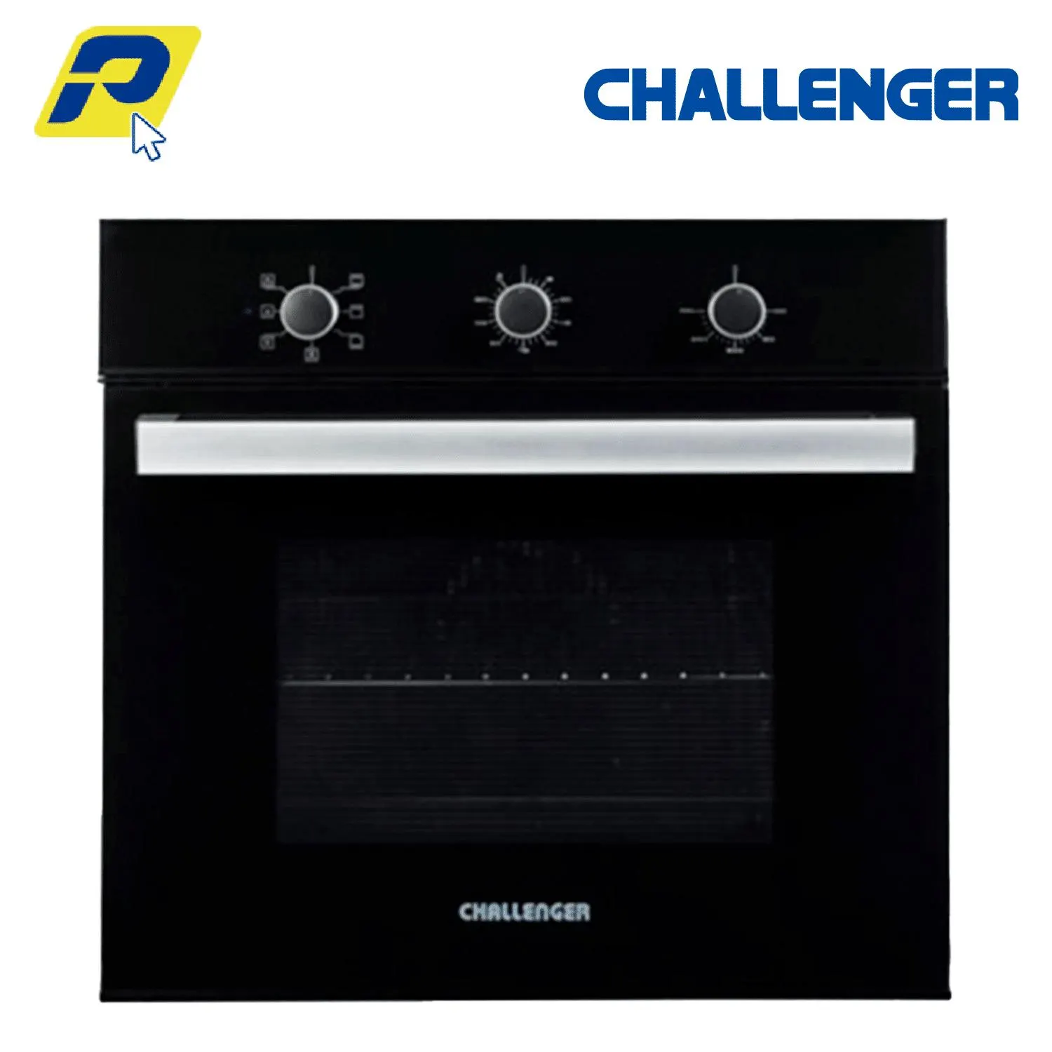 Horno Challenger Eléctrico Convección He2750 Con Grill Negro