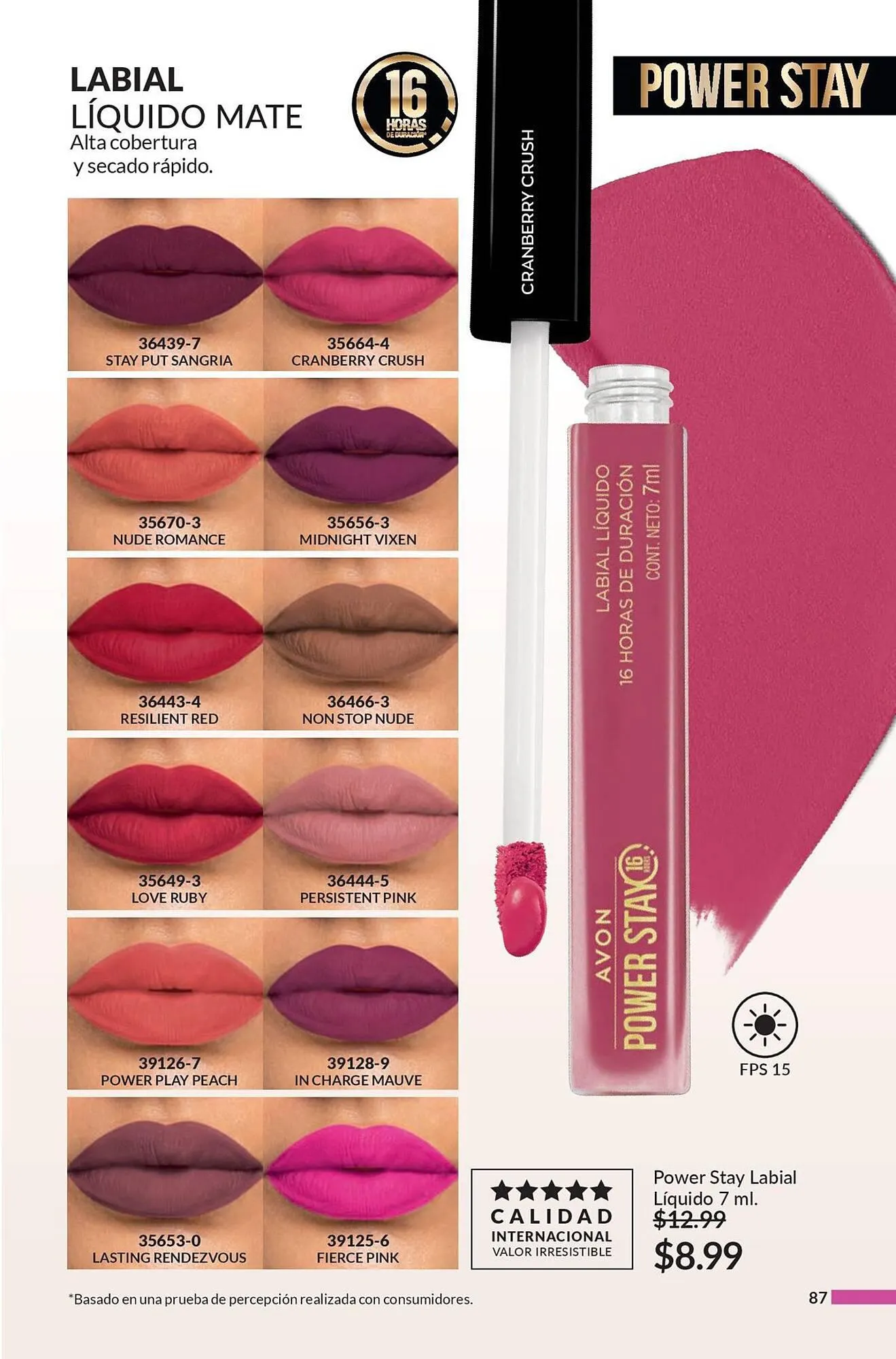 Catalogo de Catálogo AVON 22 de noviembre al 23 de diciembre 2023 - Pag 87