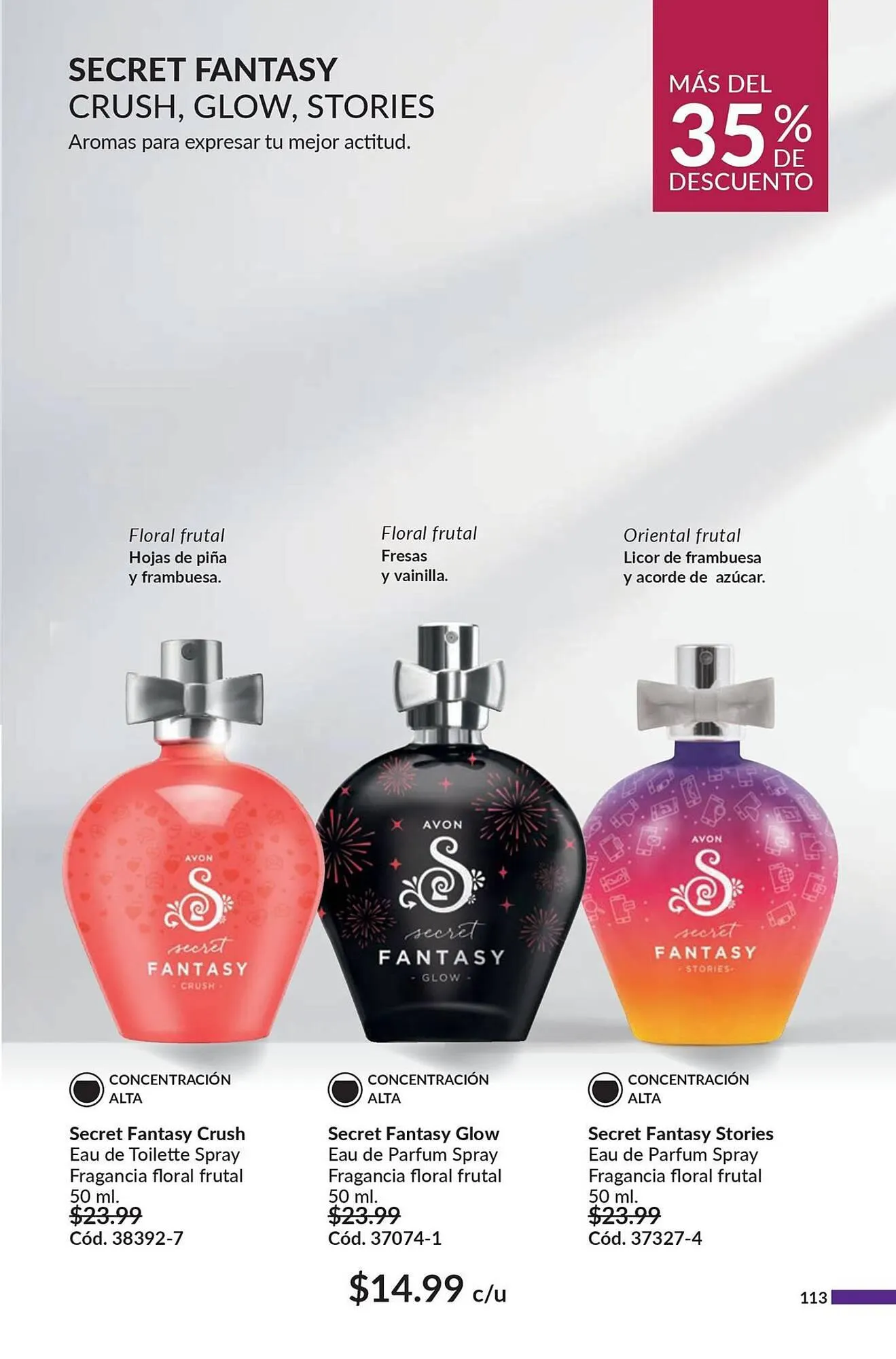 Catalogo de Catálogo AVON 22 de noviembre al 23 de diciembre 2023 - Pag 113