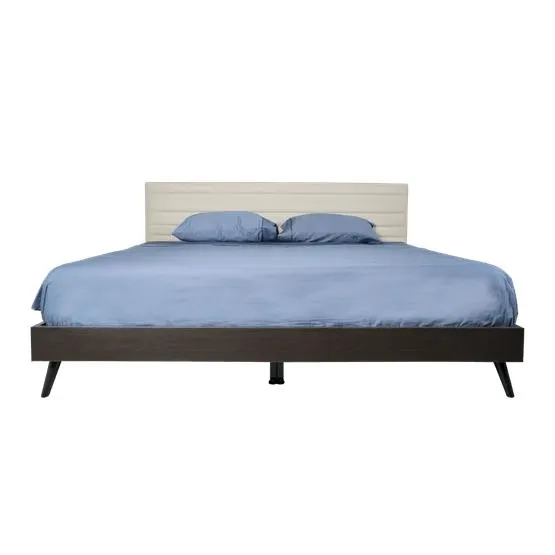 Cama Sail | King 3 Bi Color Gris Claro - Chocolate