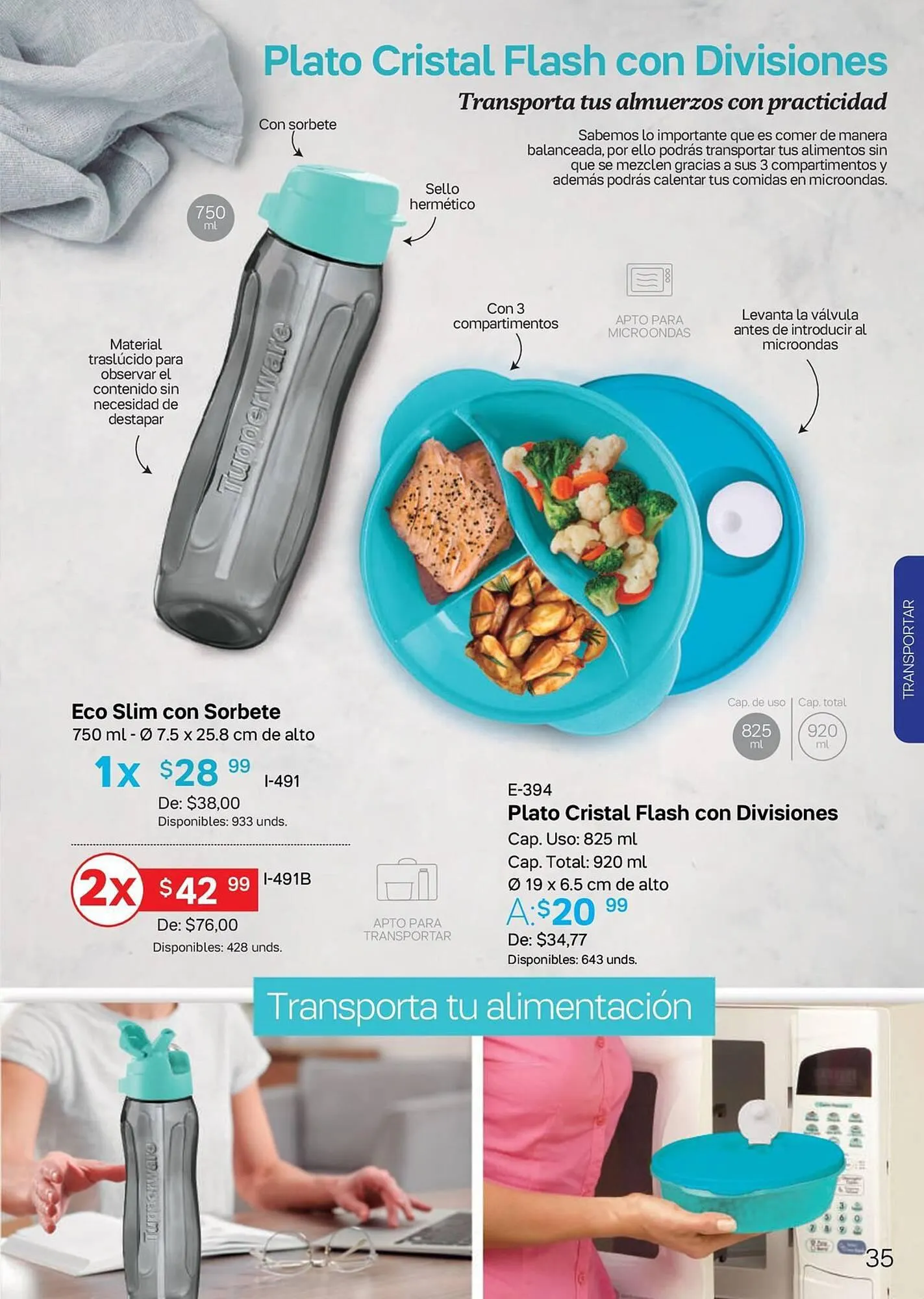 Catalogo de Catálogo Tupperware 6 de octubre al 31 de diciembre 2023 - Pag 35