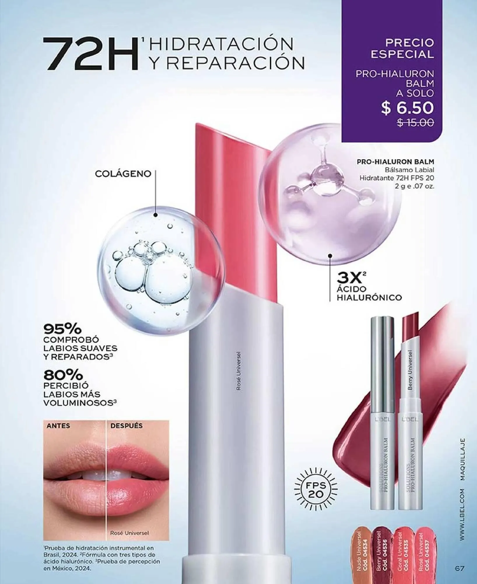 Catalogo de Catálogo L'bel 1 de noviembre al 30 de noviembre 2025 - Pag 67